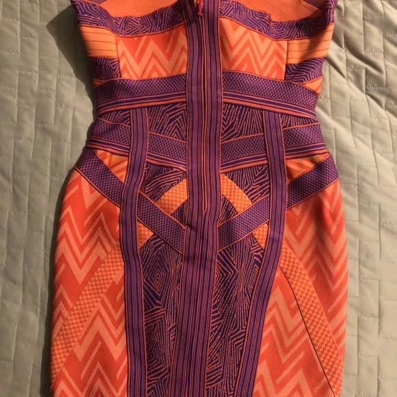 Herve Leger Size S strapless dress - Picture 4 of 4